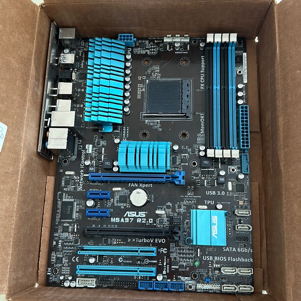Computer mother board.